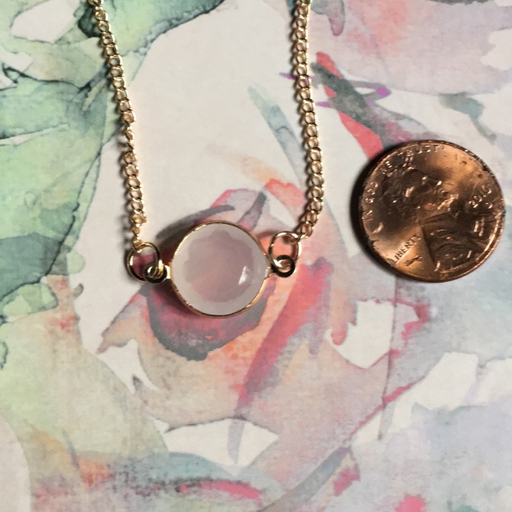 New! Beaded Glass Pendant Necklace - Picture 8 of 10